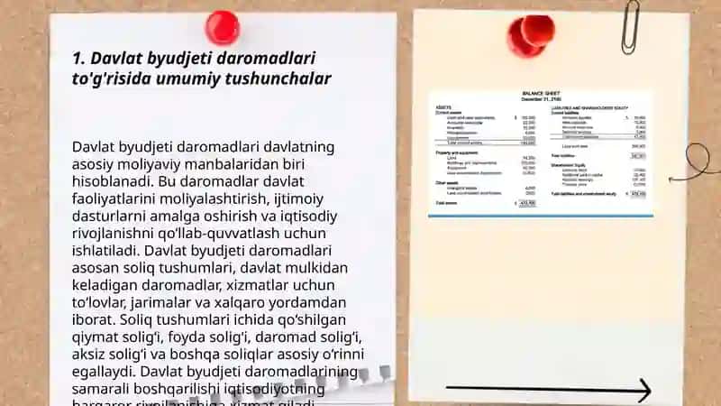 Davlat budjetiga va davlat maqsadli jamg‘armalari budjetlariga daromadlar tushumlari to‘g‘risida hisobotlar tarkibi va ularni tuzishning maqsadi va xususiyatlari 3
