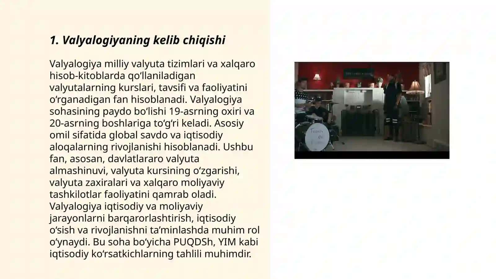 Valyalogiya fanining rivojlanishi va bosqichi 3
