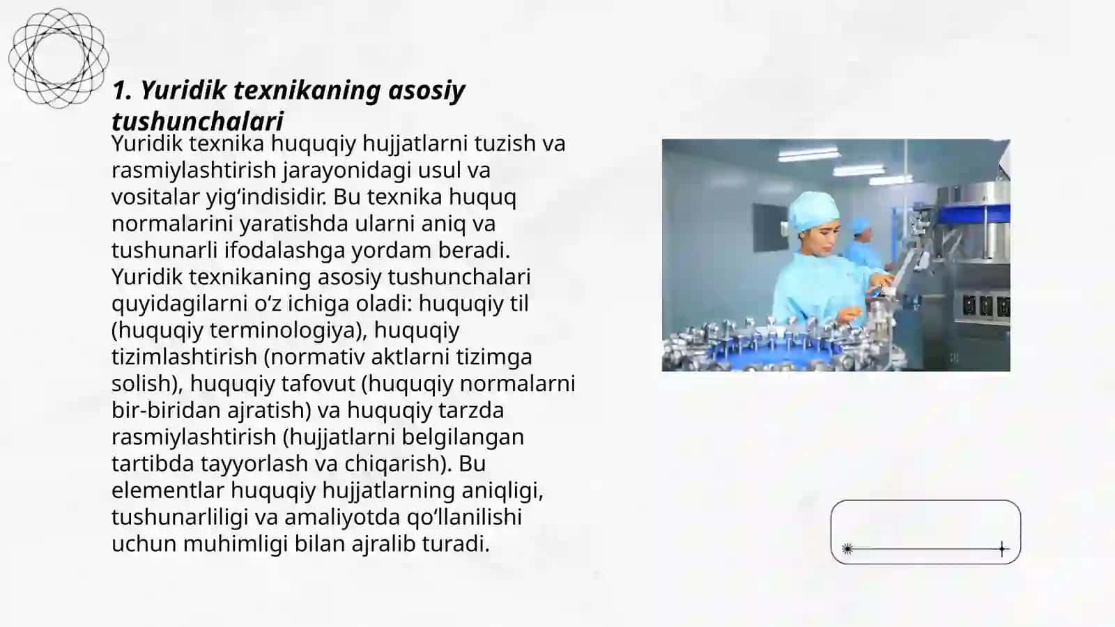 Yuridik texnika va texnologiya vositalari 3
