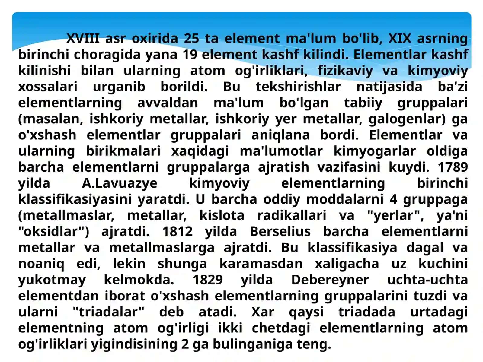davriy qonun 3