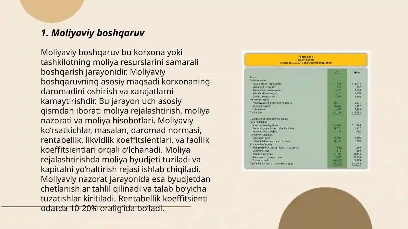 Moliyaviy boshqaruv 3