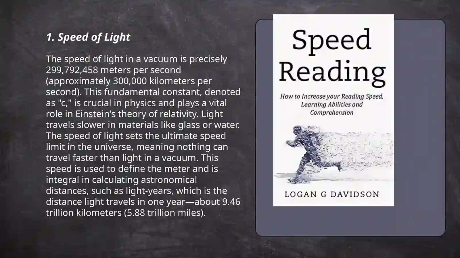 Speed of Light 3