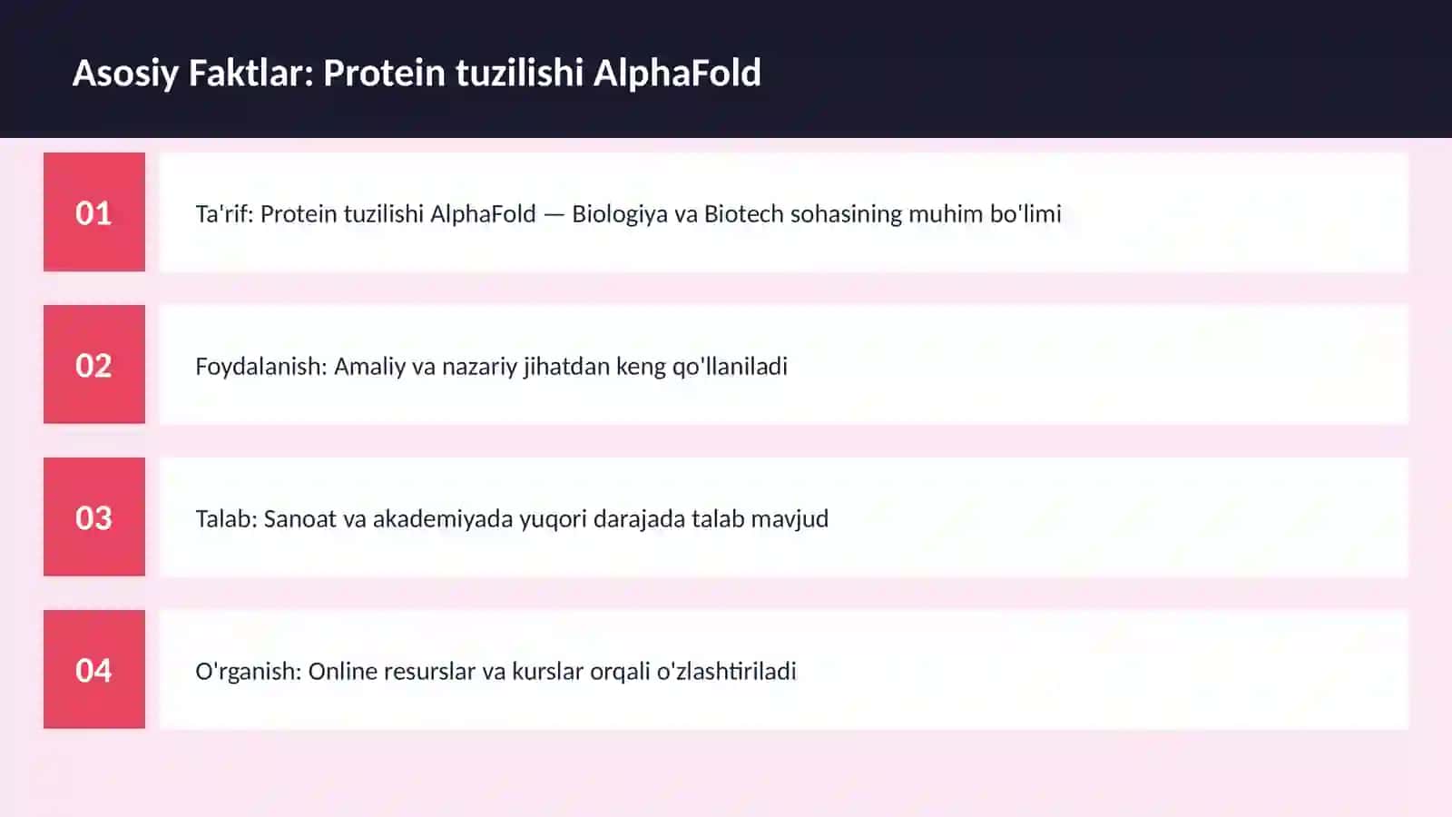 Protein tuzilishi AlphaFold 3