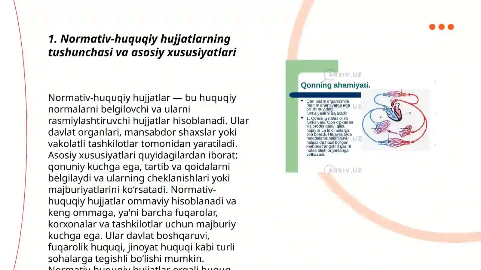 Normativ-huquqiy hujjatlar toʻgʻrisida 3