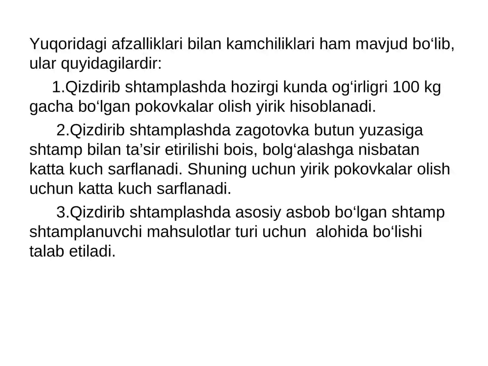 Metallarni hajmiyshtamplash 3