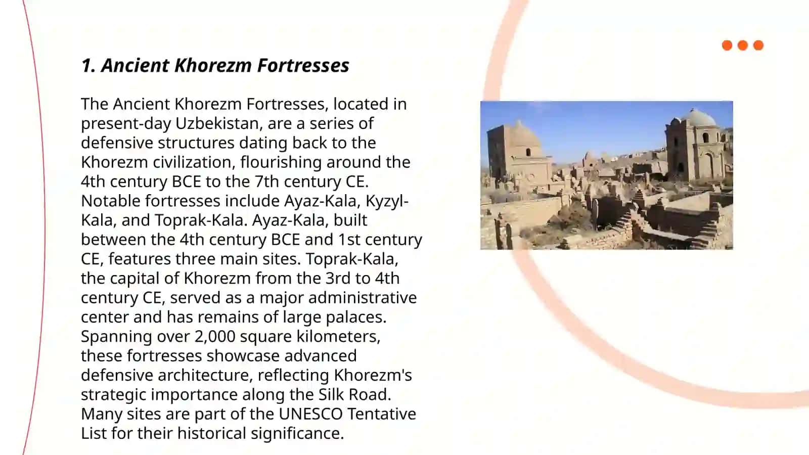 Ancient Khorezm Fortresses 3