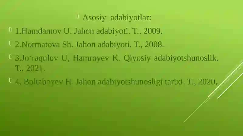 Eng qadimgi Sharq va G‘arb adabiyotida mif va xalq og‘zaki ijodi 3