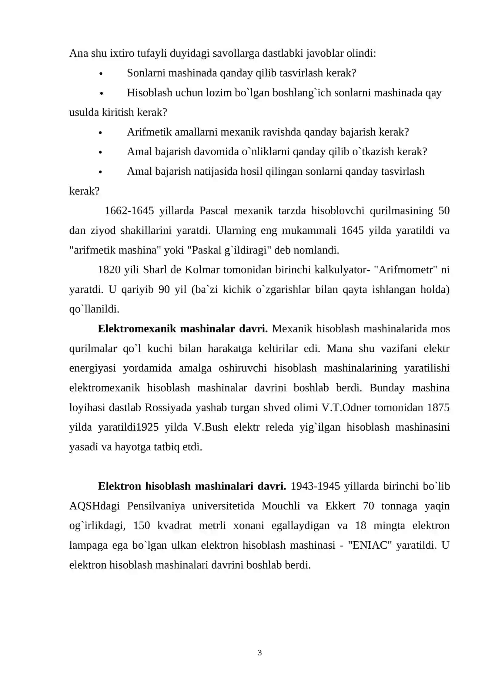 SHEHMlarining tarixi, ishlash funksiyalari va vazifalari 3