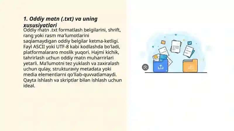 Oddiy matn Formatlashi 3