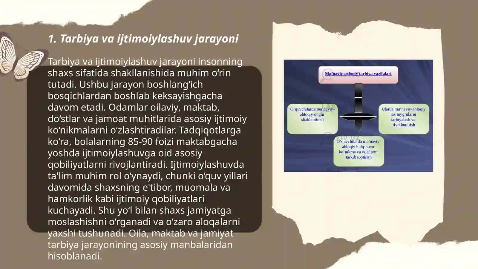 Sotsiolog olimlarining tarbiya sohasida olib borgan ilmiy-tadqiqotlar ishlari 3