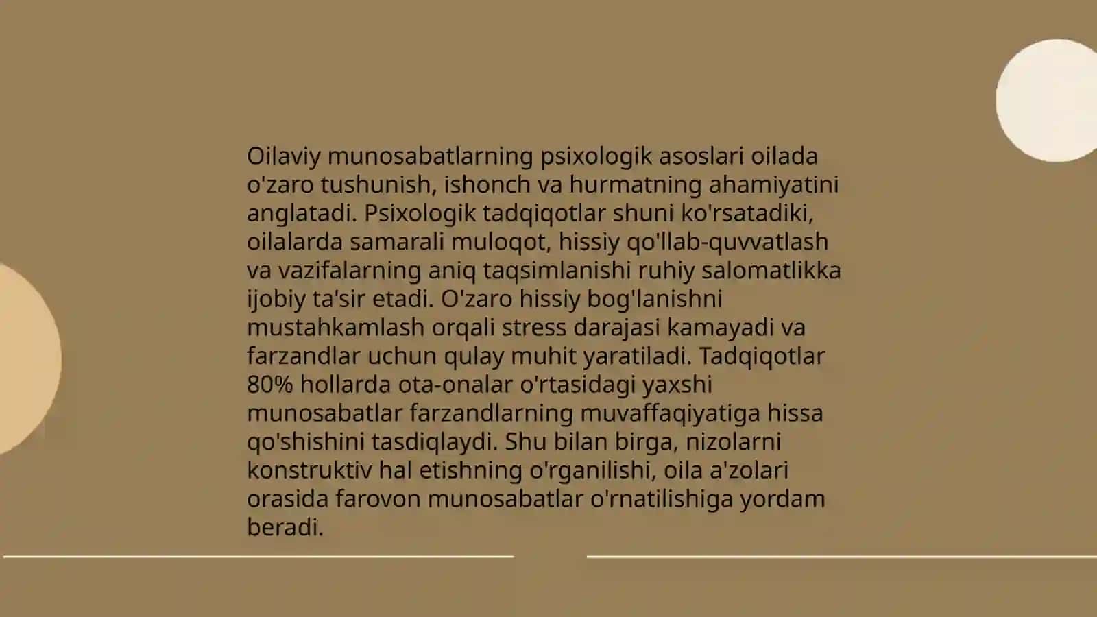 Oiladagi shaxslararo munosabatlarning psixologik ta’siri 3