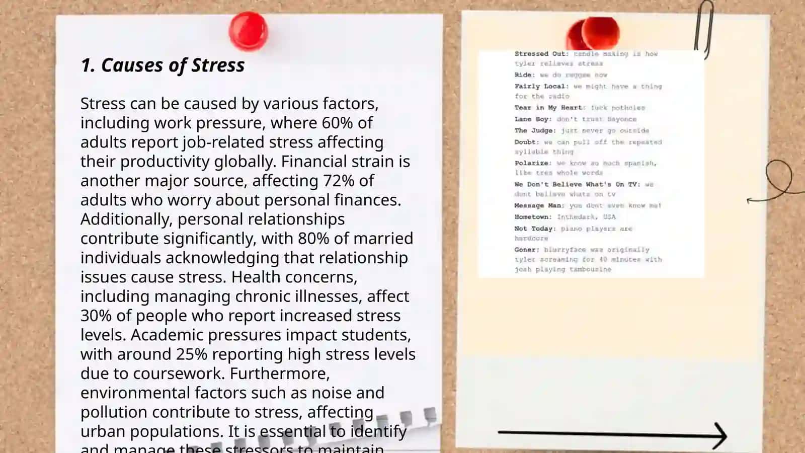 Stress in simple words 3