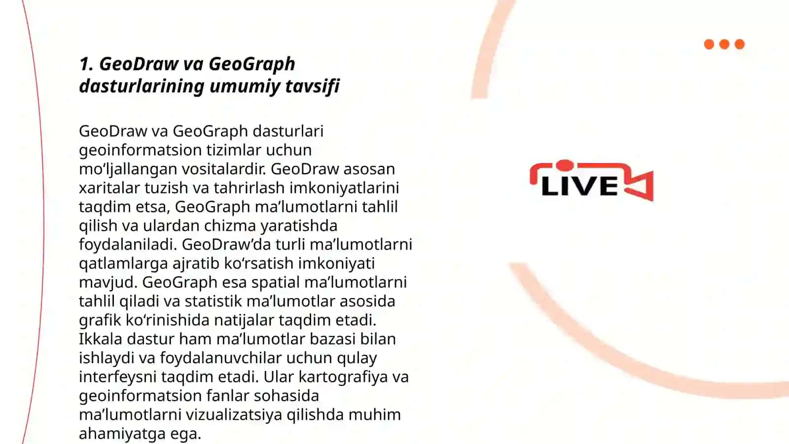 GeoDraw, GeoGraph dasturlar 3