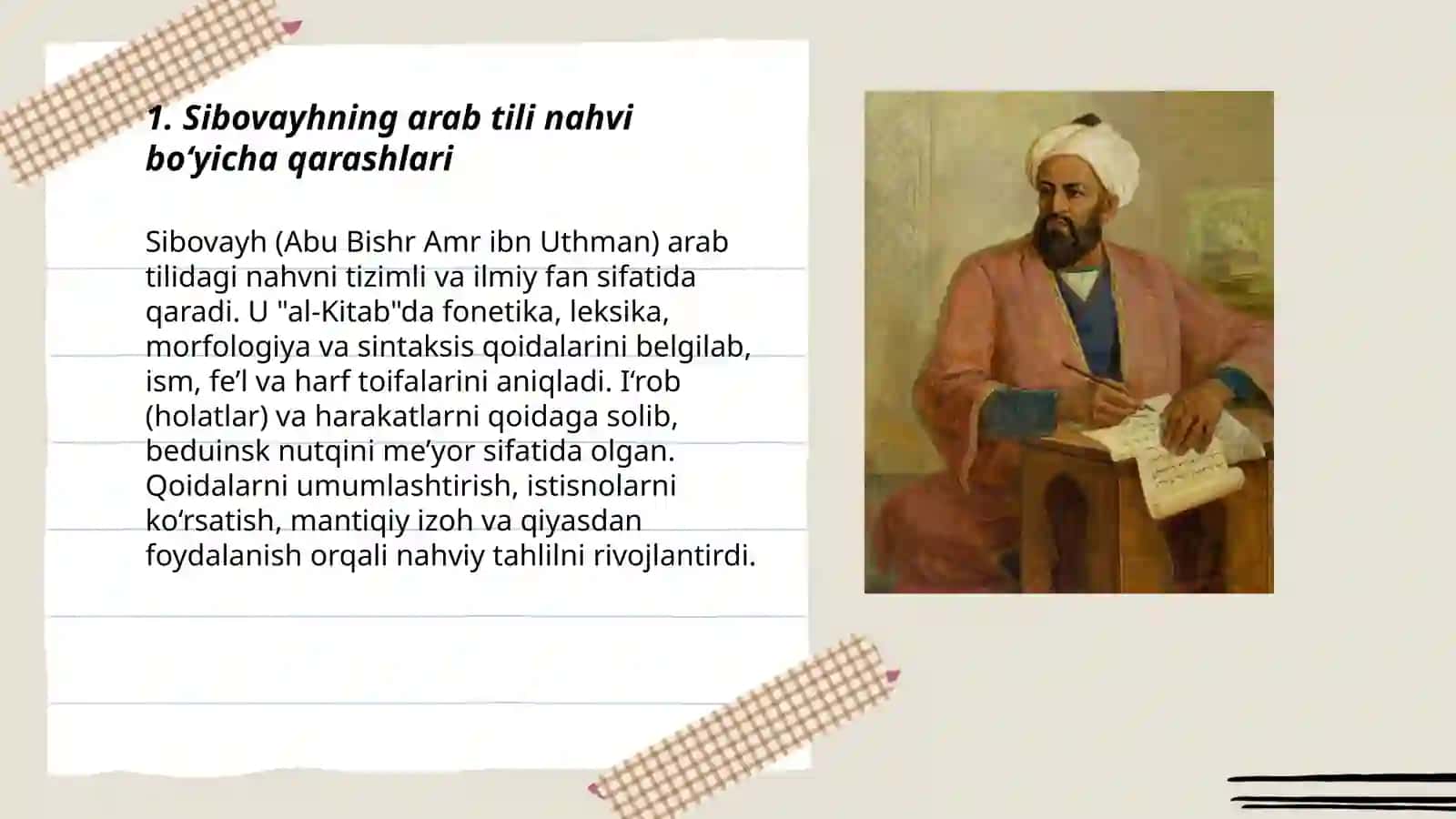 Sharq mutaffakkirlarining tilshunoslikka oid qarashlari 3