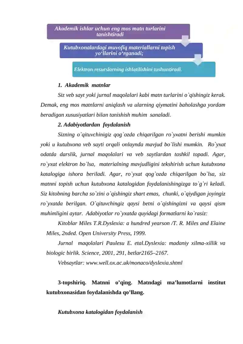 MATN YARATISHNING O'ZIGA XOS XUSUSIYATLARI 3