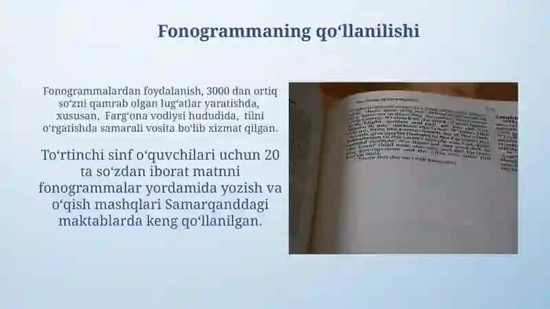 Fonografema tushunchasini izohlash 3
