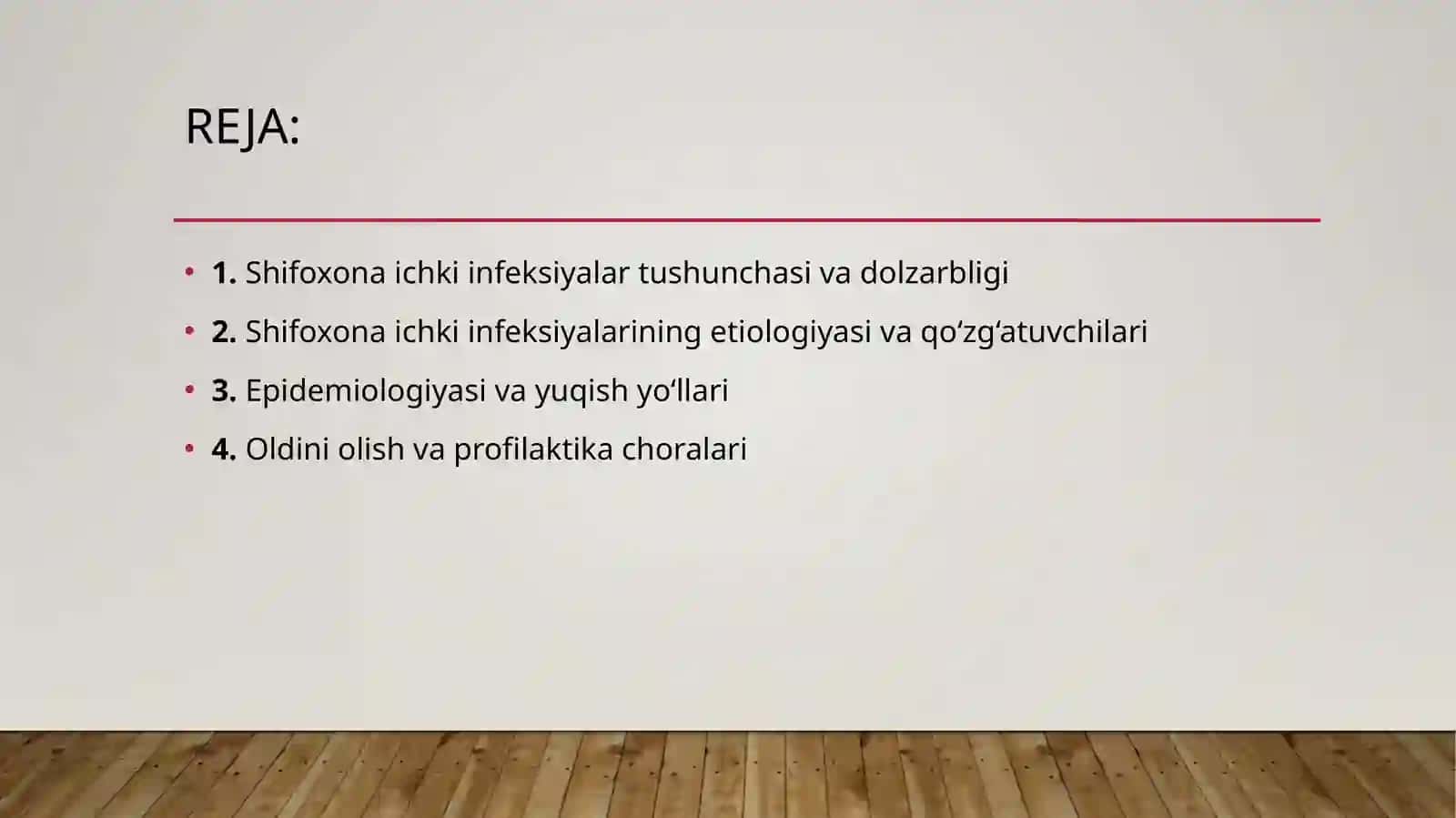 Gospital infeksiyalar: infeksiya manbai, tarqalish yo‘llari va omillari. Kasalxona ichi infeksiyalarining (KII) etiologik tarkibi. 3
