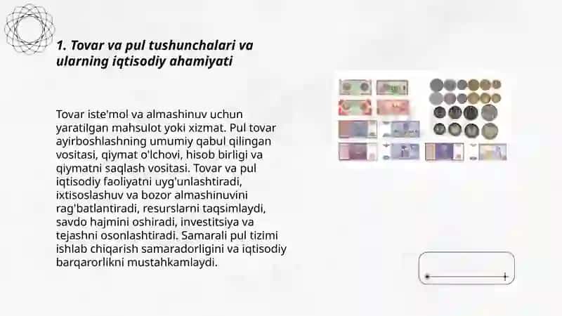Tovar va pul munosabatlari 3