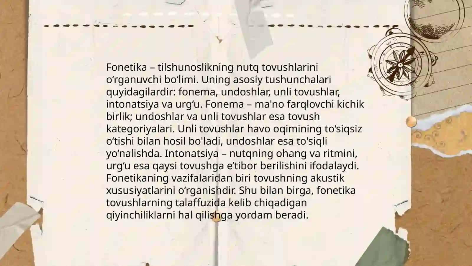 Fonetika haqida tushuncha va uning turlari 3