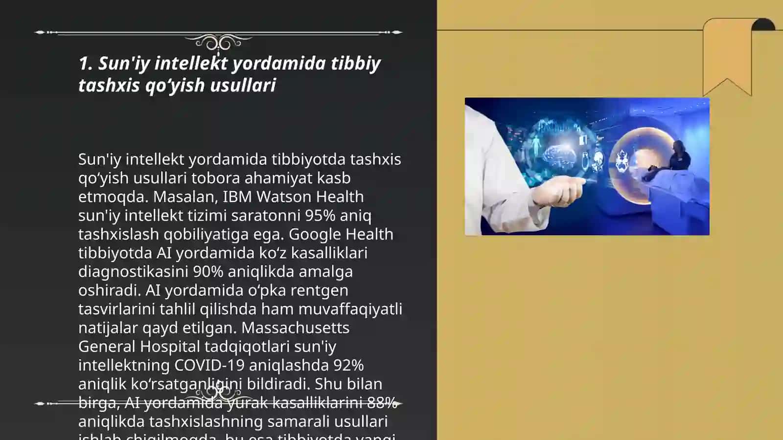 Sun’iy intellektning tibbiyot sohasidagi qo‘llanilishi 3