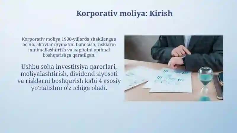 Korxonalarmoliyasivamoliyaviyahvolinibaholash 3