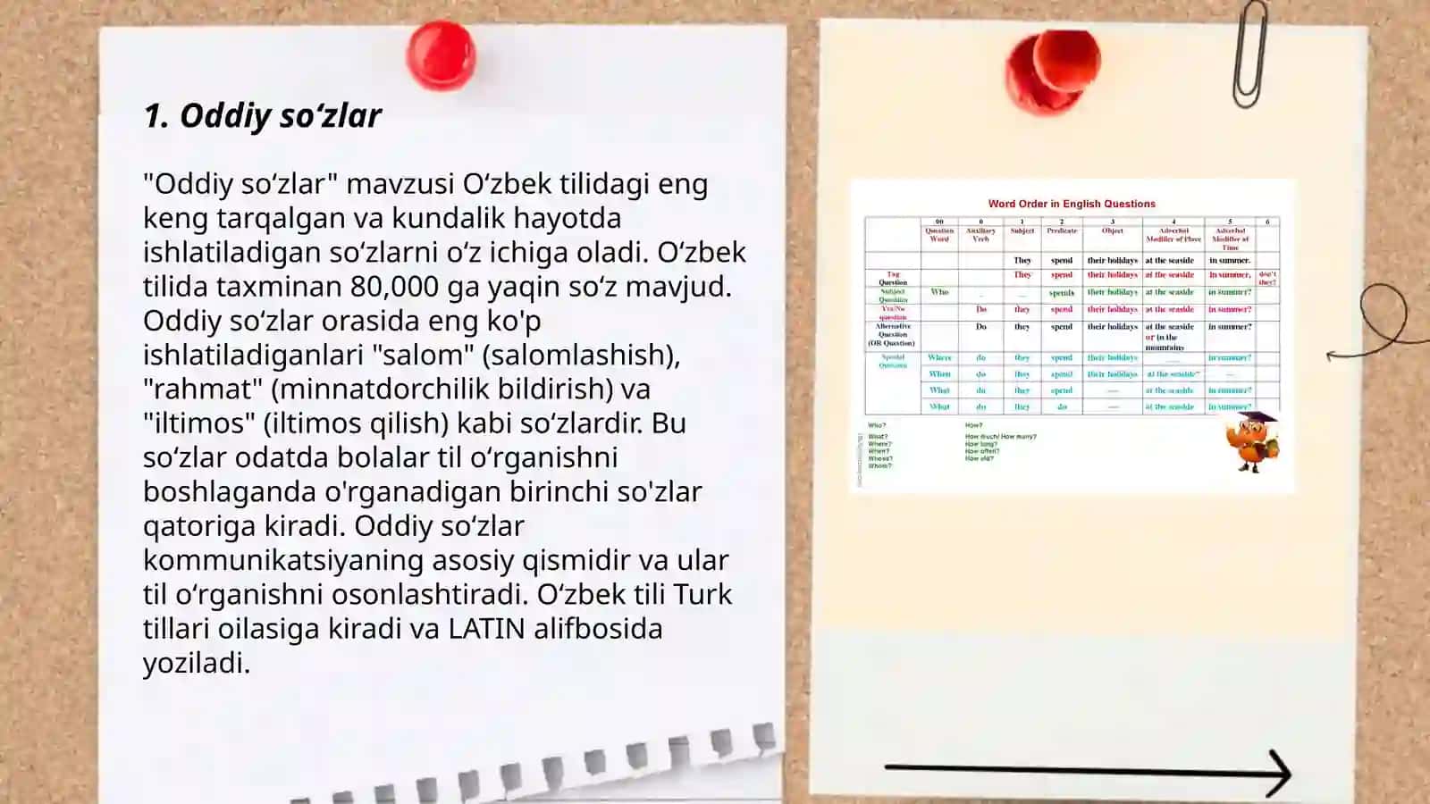 Oʻzbek tilida soʻz yasalishi va tuzilishi jihatdan turlari 3