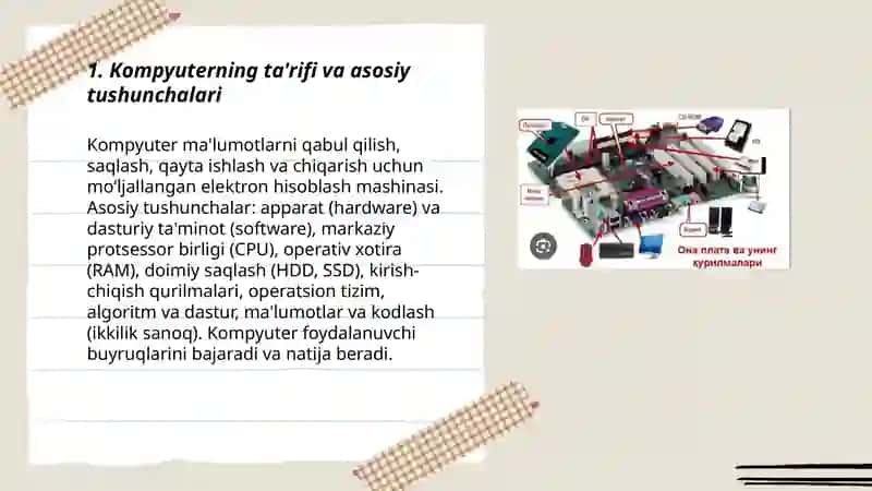 Kompyuter haqida umumiy tushuncha 3