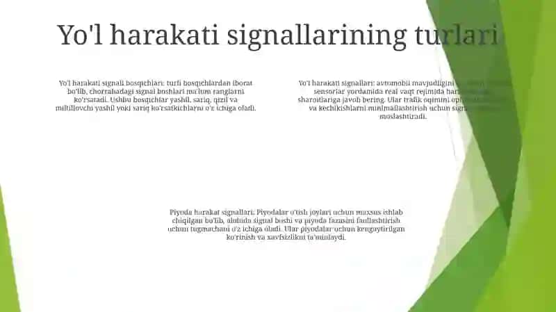 Svetafor Ishlash Rejimini Hisoblash 3