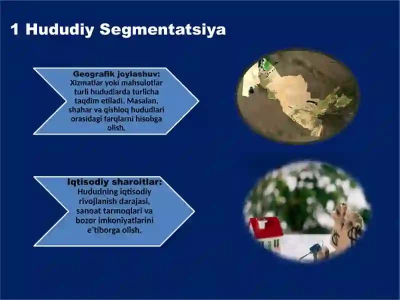 Xizmat ko’rsatish sohasini hududiy tashkil etish 3