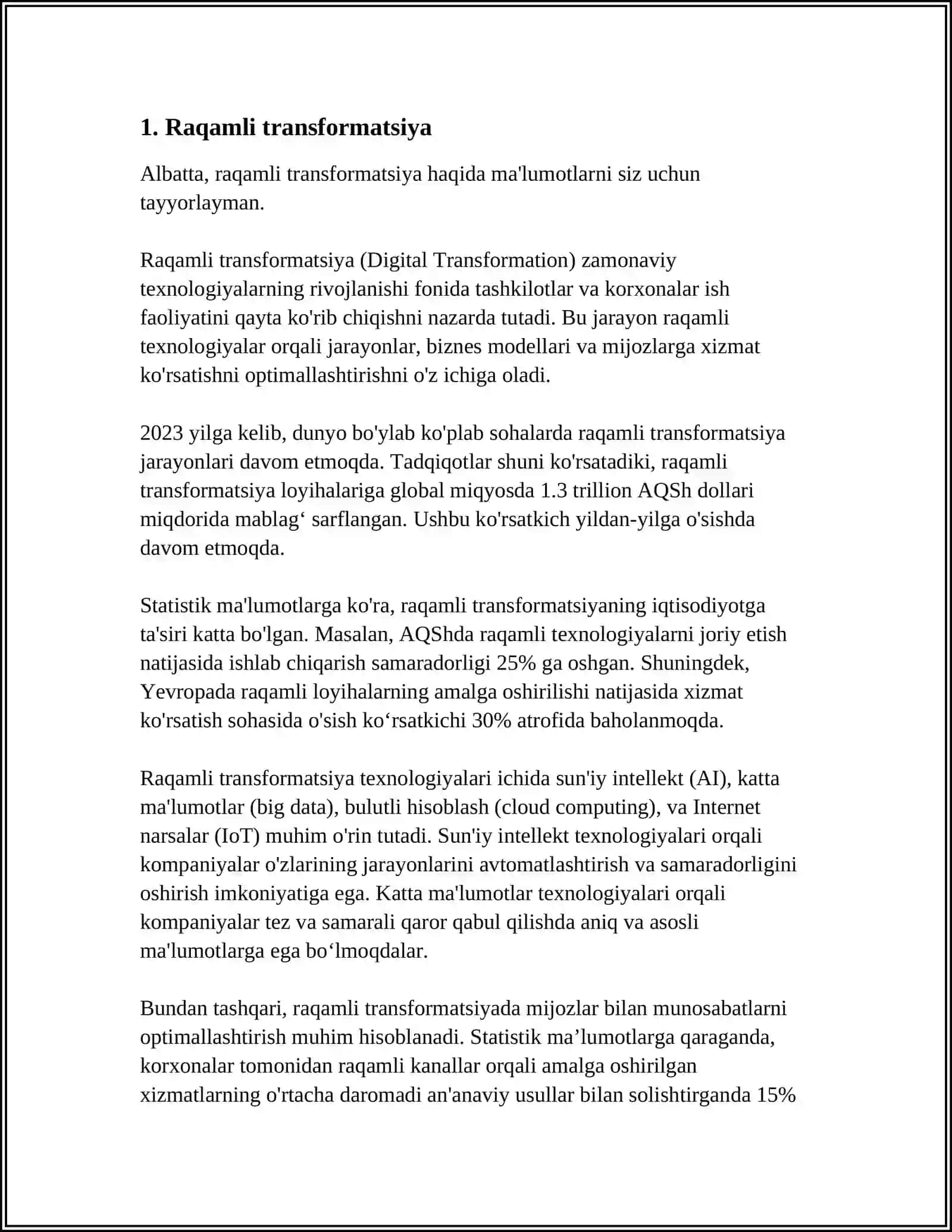 INNOVATSION IQTISODIYOTNI RIVOJLANTIRISHDA XORIJ TAJRIBASI 3