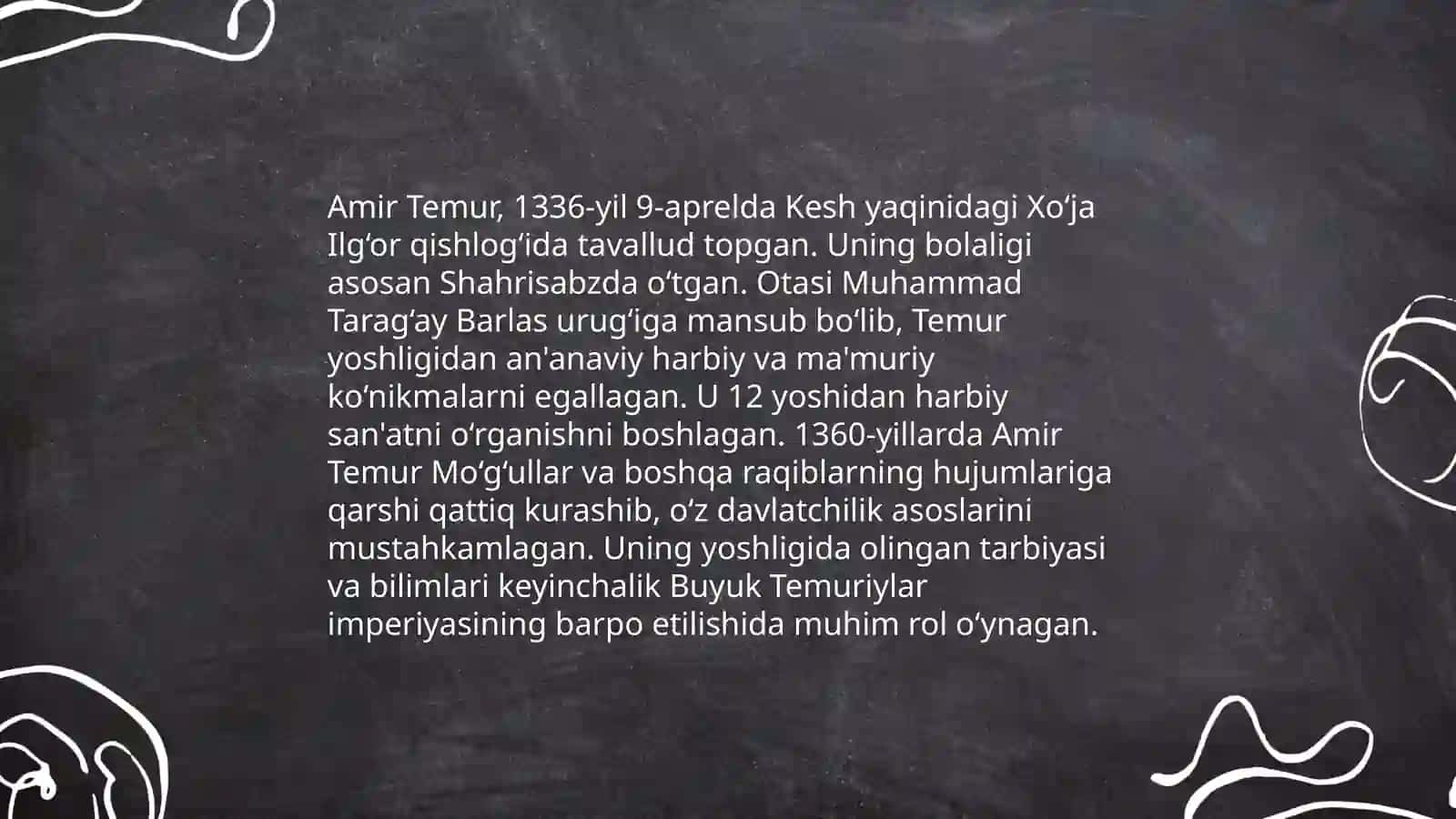 Amir Temur hayoti 3