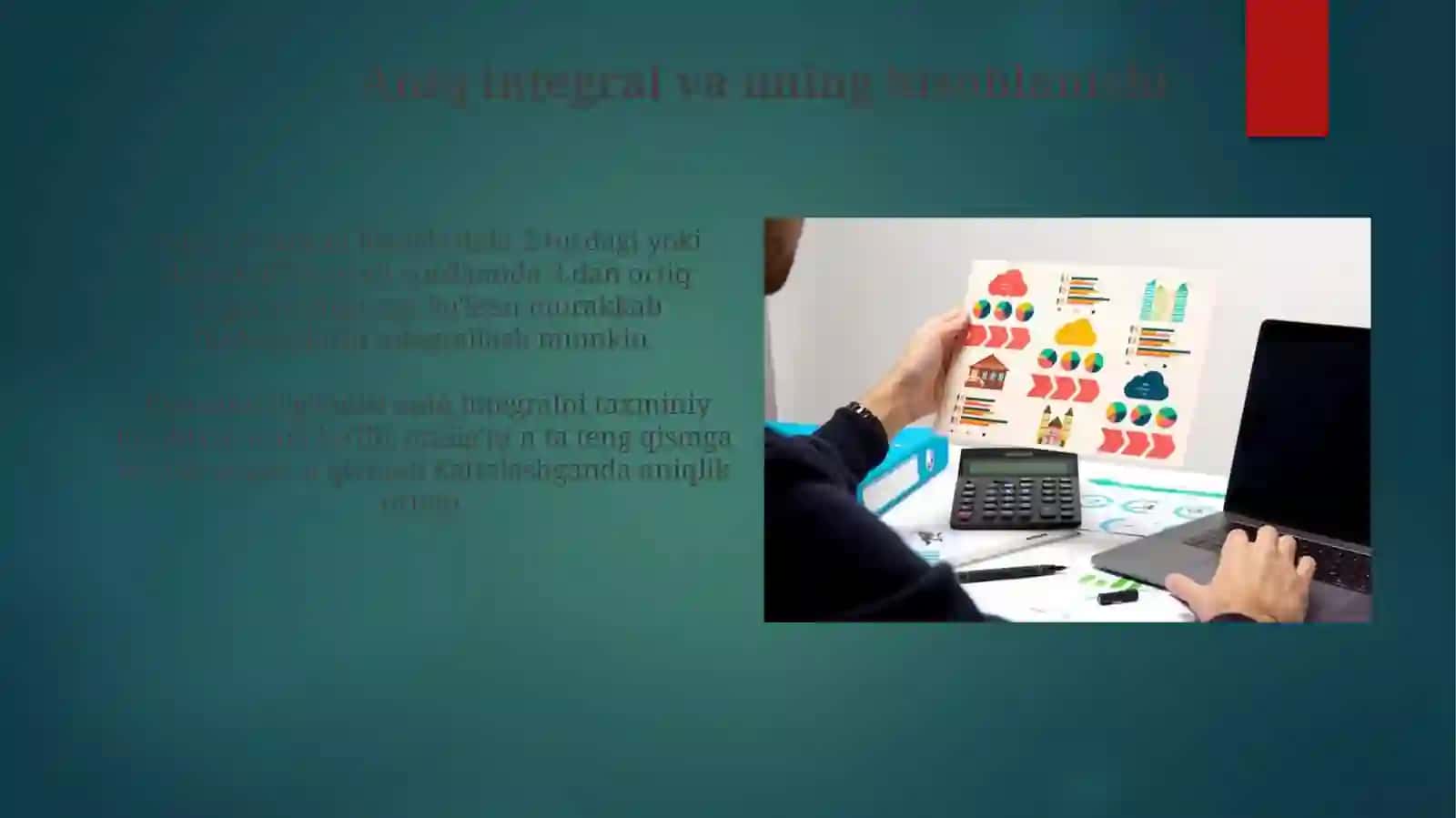 Integral usullarining amaliy misollar va muammolari 3