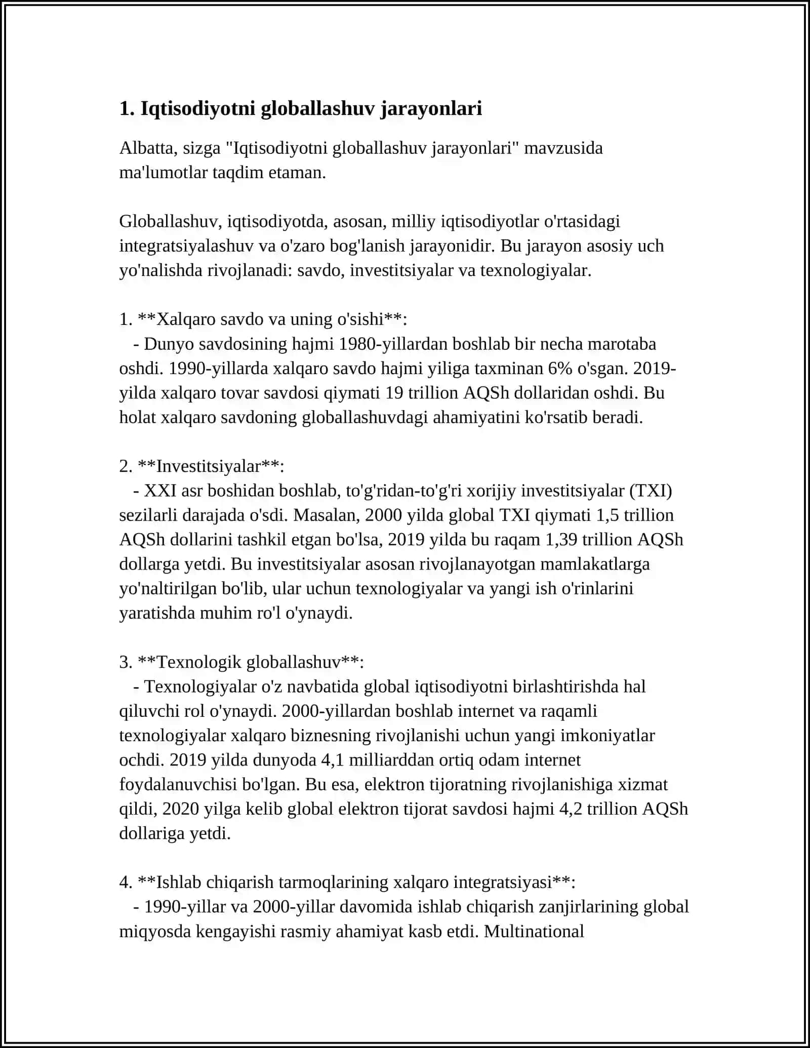 MINTAQAVIY IQTISODIYOT FANINING SHAKLLANISHINI VA RIVOJLANISHNI YORITIB BERING 3