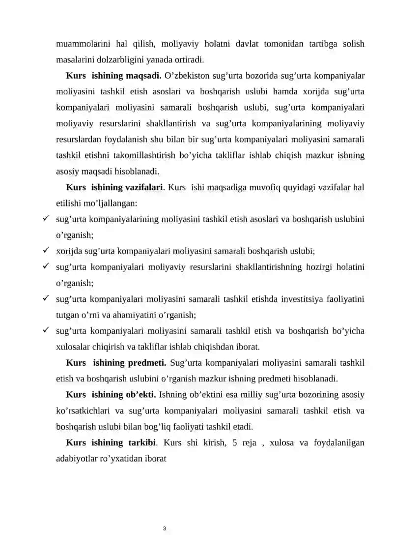 Sug‘urta kompaniyalari moliyasining o‘ziga xos xususiyatlari 3