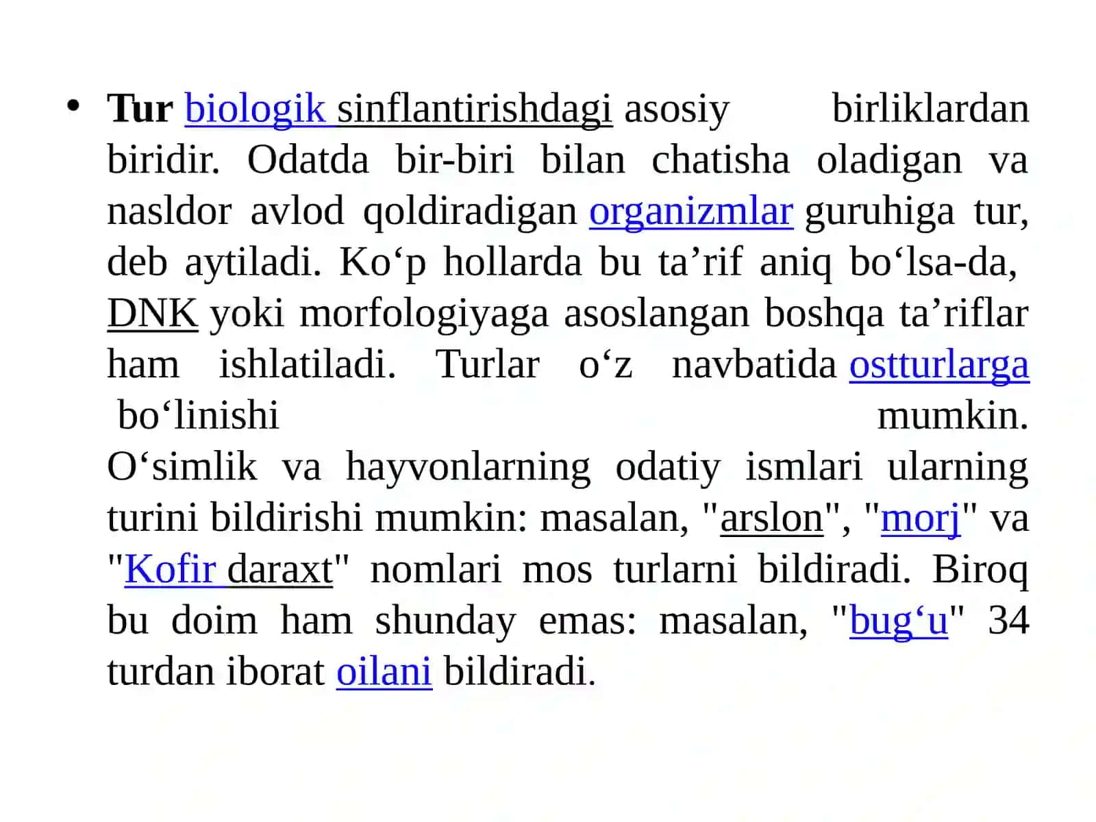 Tur tushunchasi va rivojlanish tarixi 3