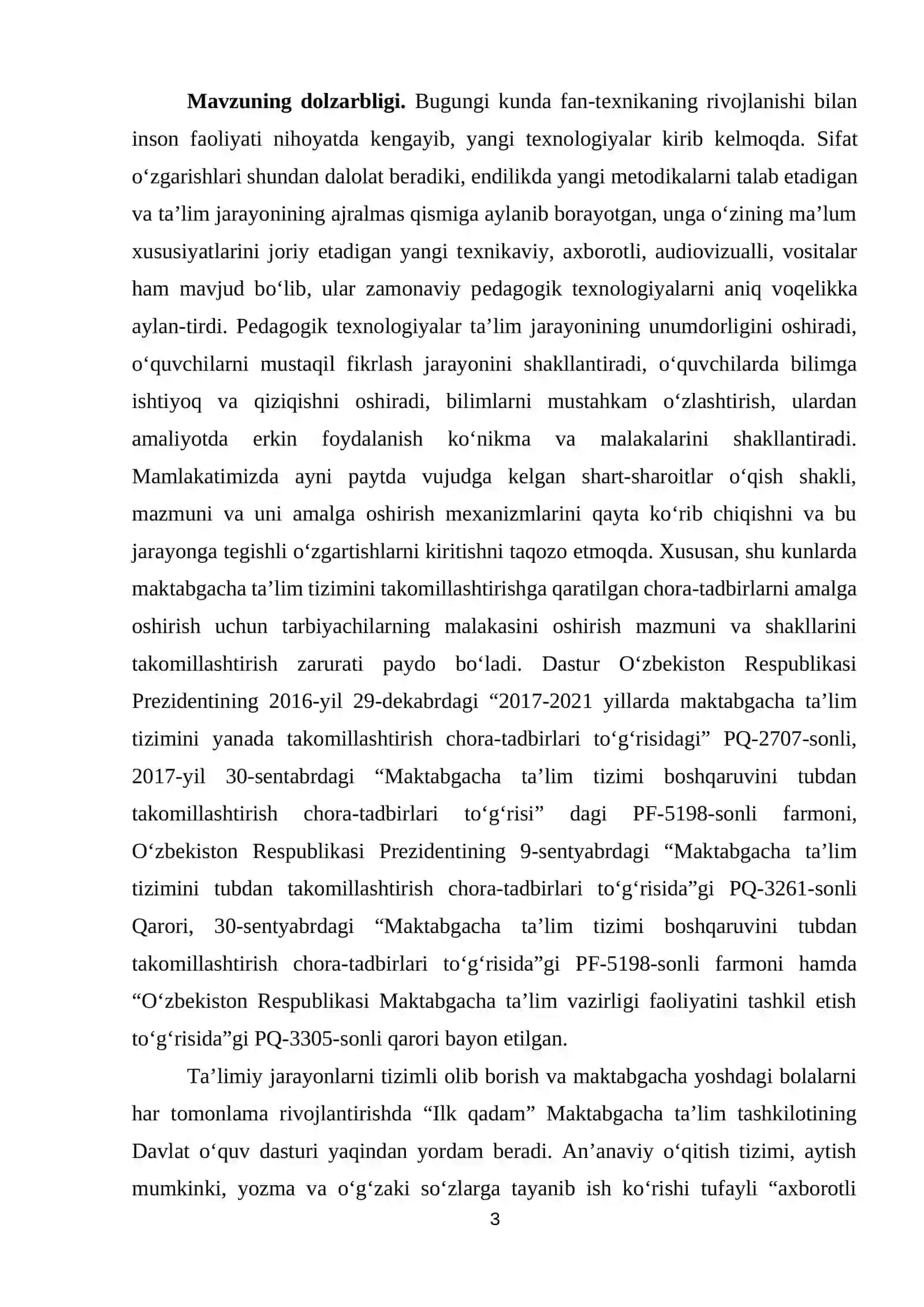 Tarbiyaviy ishlarni tashkil etishda tarbiya metodlaridan foydalanish 3