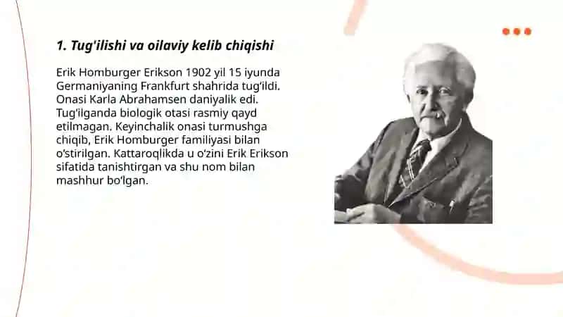 Erik Erikson hayoti 3