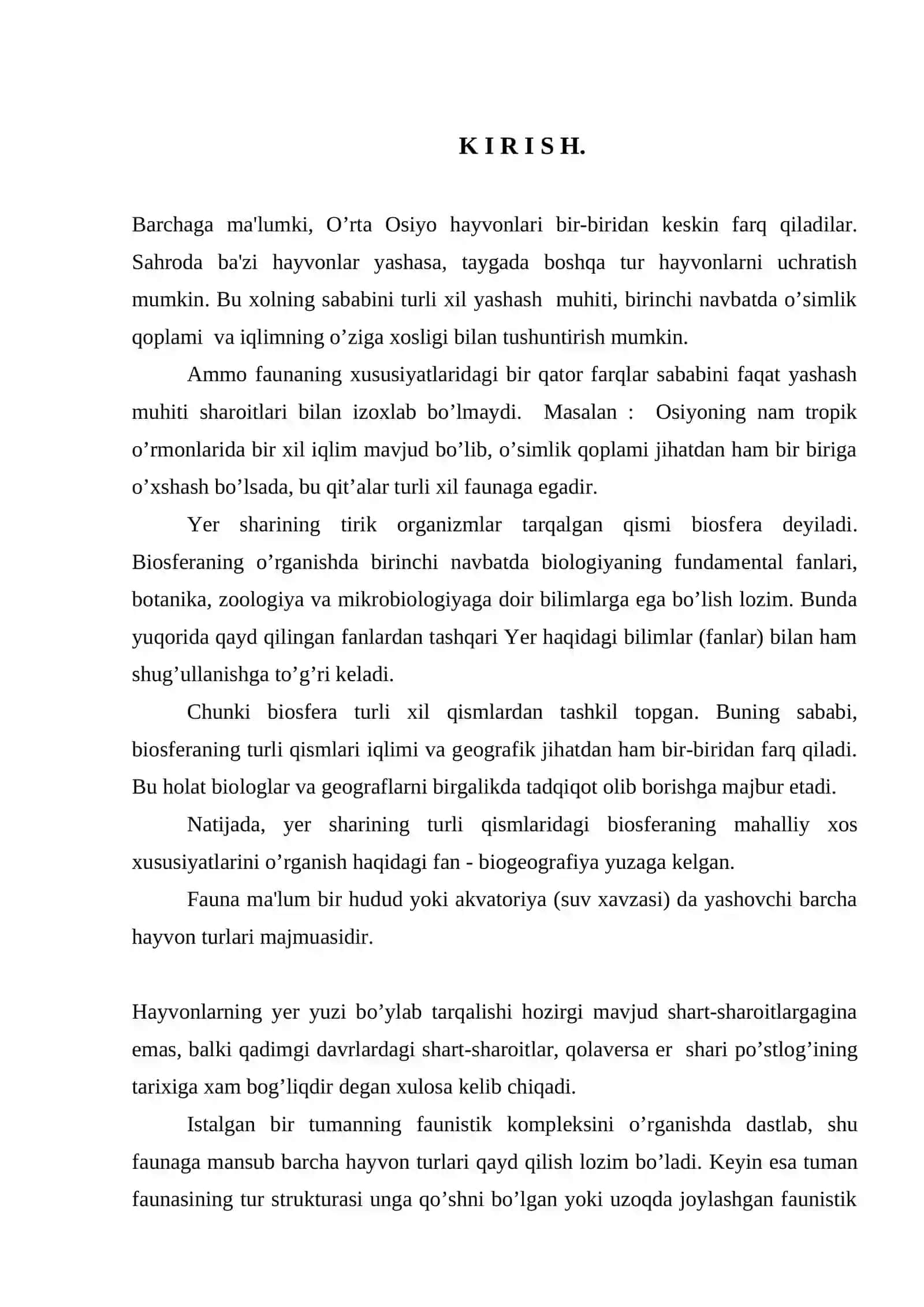 O’zbekiston qizil kitobiga kiritilgan hayvonlar va ularni asrash muommolari 3