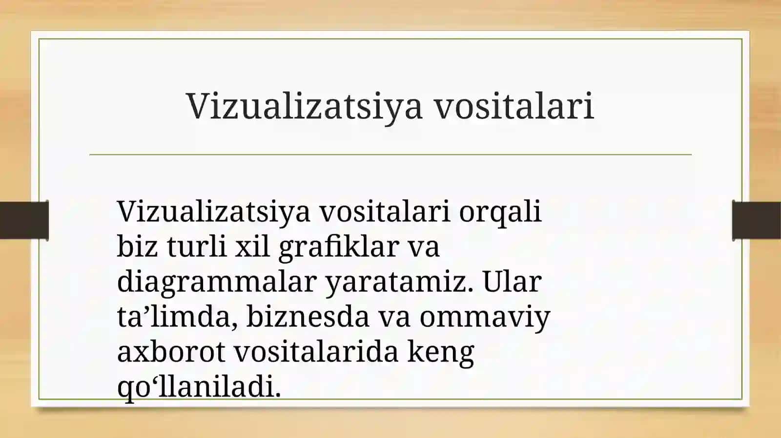Datawrapper,Canva va boshqa vizualizatsiya vositalari 3