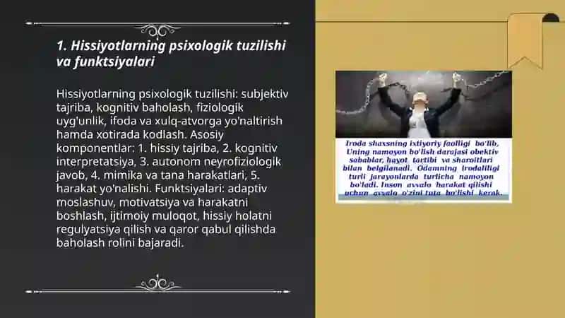 Hissiyotlar va irodaning psixologik xususiyatlari va inson faoliyatiga ta'siri 3