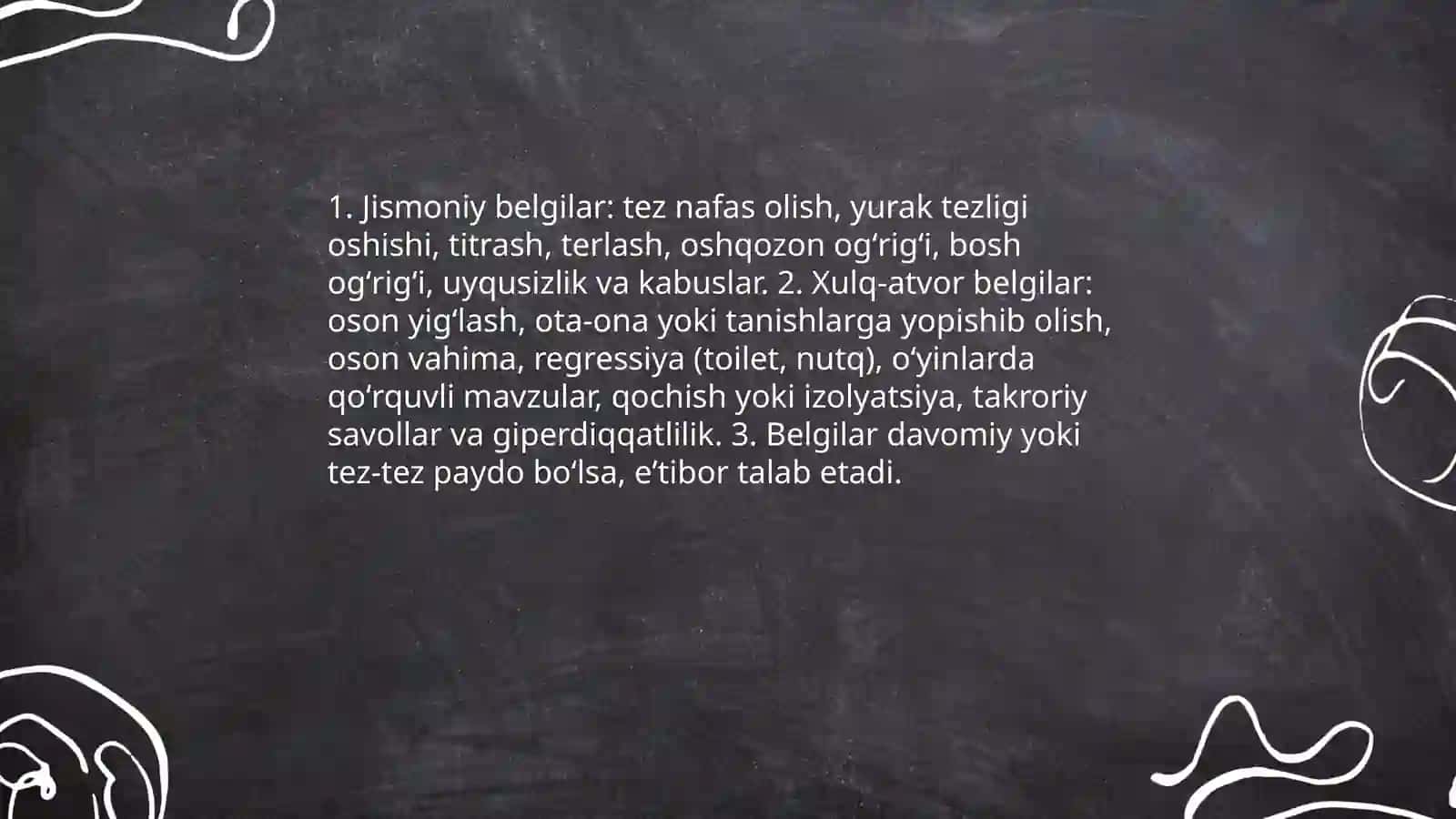 3-5 yoshli bolalarda qurquv va xavotir holatlarini kuzatish va bartaraf etishda psixologik texnikalar 3