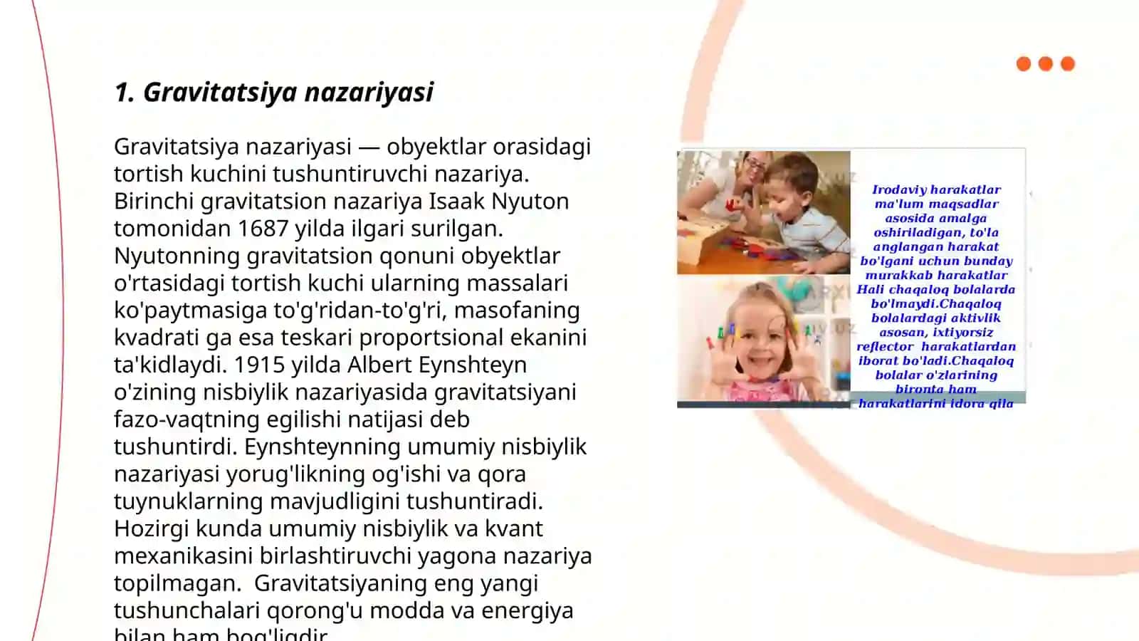 Attraksiya nazariyalari 3
