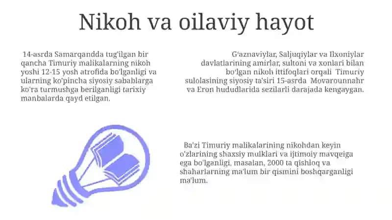 Temuriy malikalar 3