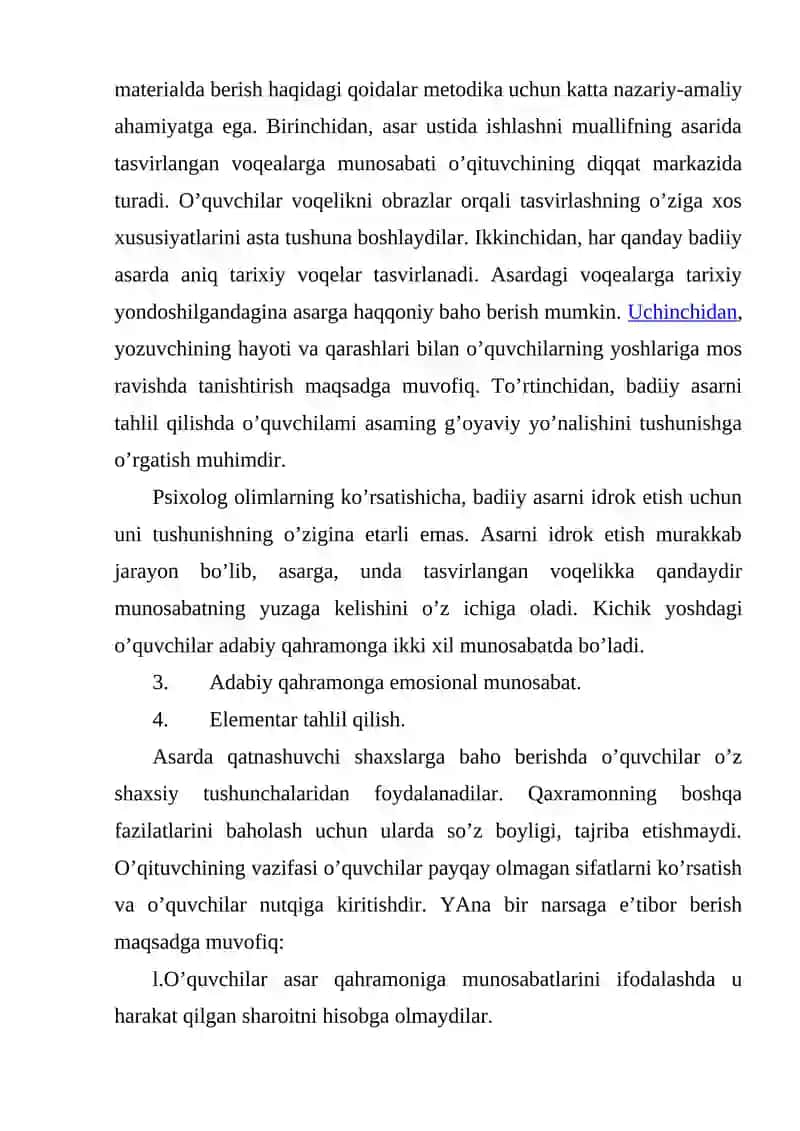 Dasrliklardagi Insho Uchun Berilgan Materiallarni Tahlil Qilish 3