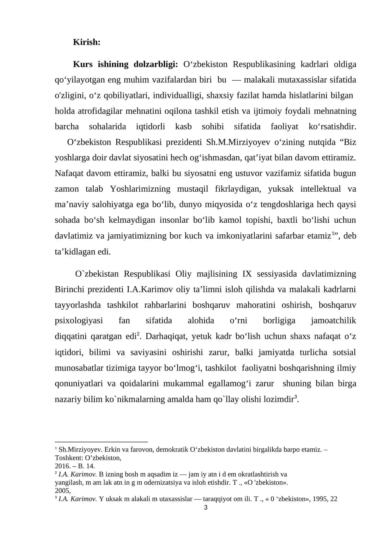 EHTIYOJ, MOTIV VA MOTIVATSIYALARNI ANIQLASH 3