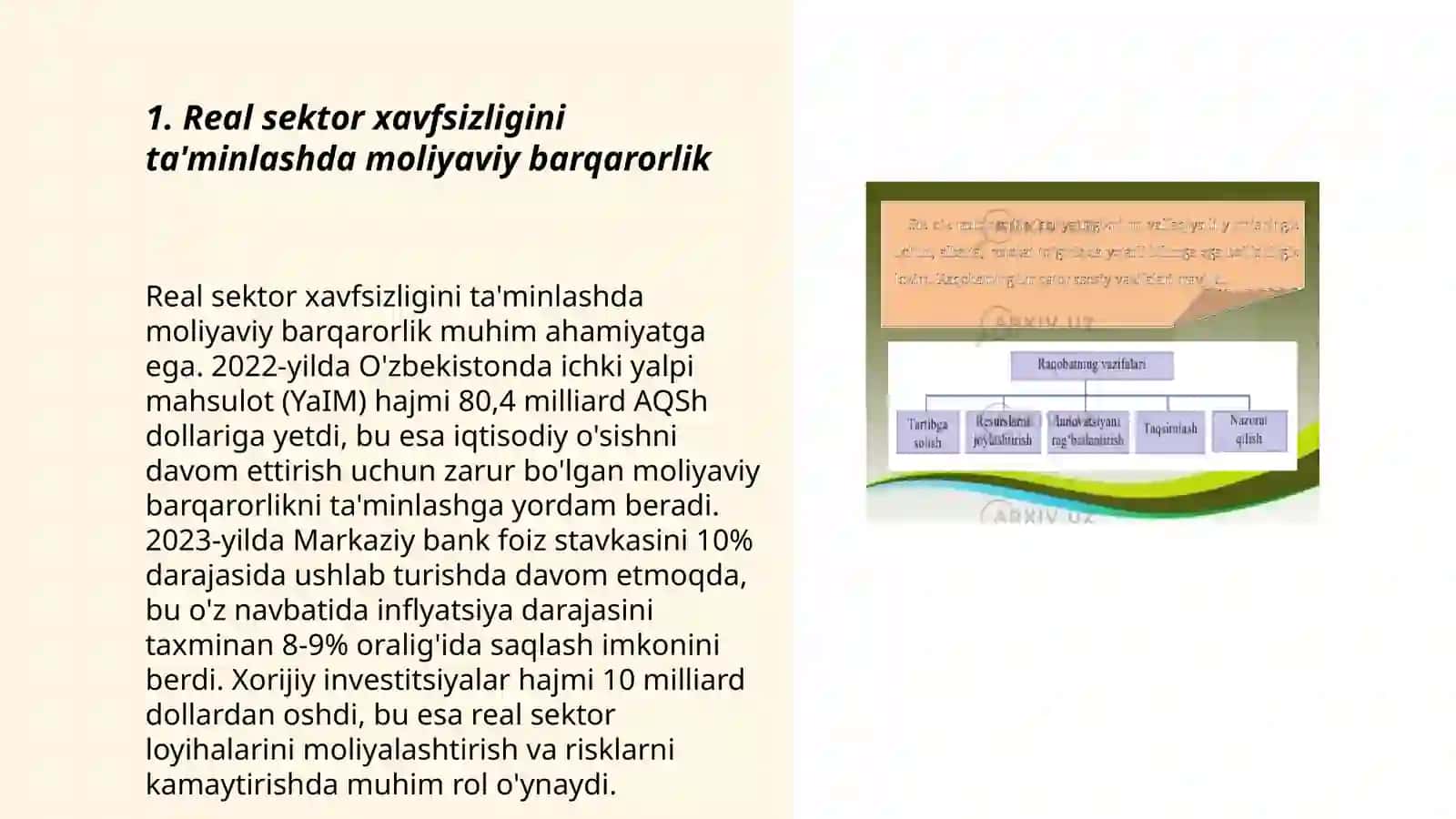 Real sektor xavfsizligini ta'minlashda moliyaviy barqarorlik 3