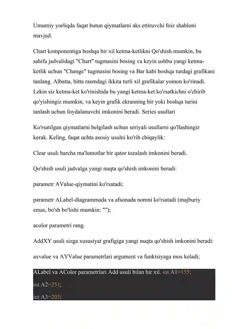 Borland C++ Builderda CheckBox, RadioGroup, ComboBox va ListBox kompenentlaridan foydalanib dastur tuzish 3
