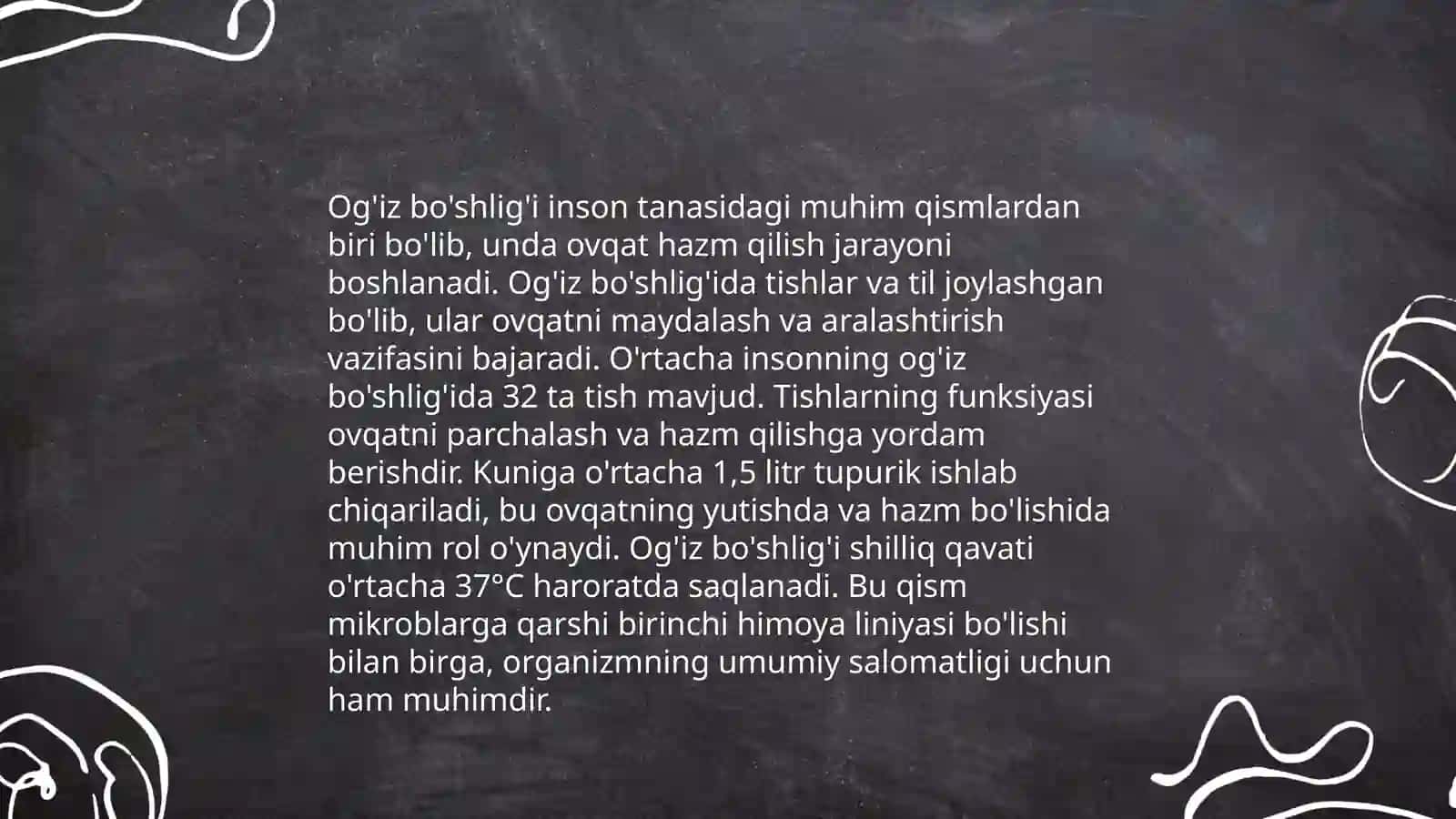 Ovqat hazm qilish sistemasi organlari 3