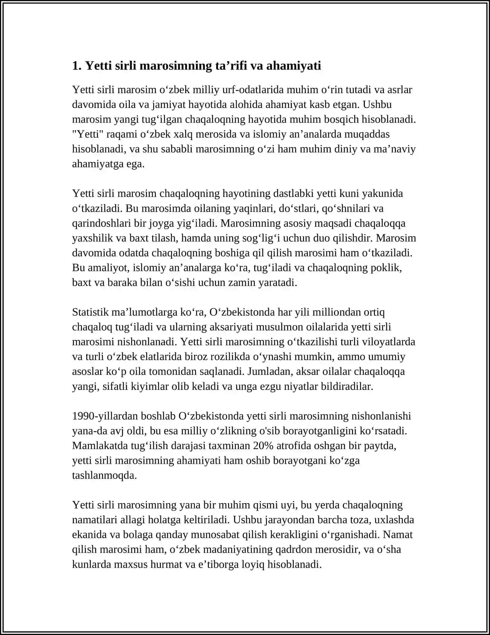 XRISTIANLIKDAGI YETTI SIRLI MAROSIM 3