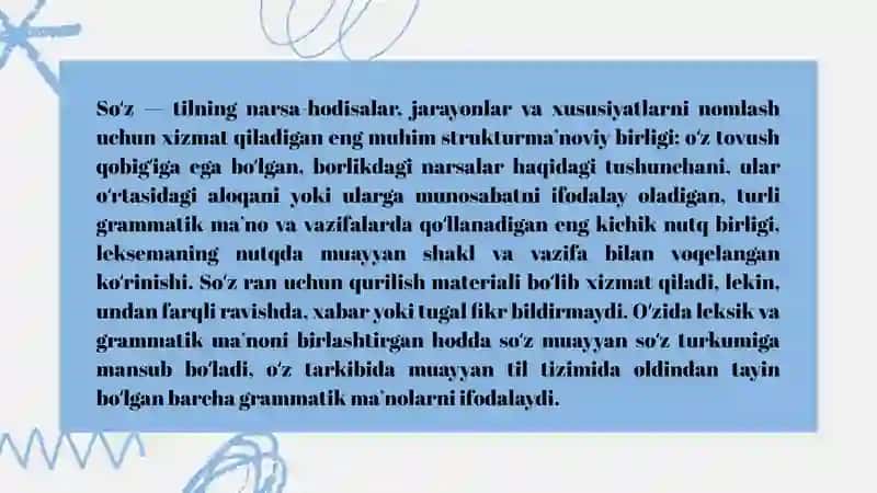 Mustaqil taʼlim 3